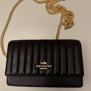 Quilted Small Coach Leather Bag